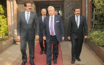 KESK heyetinden TESK’e ziyaret