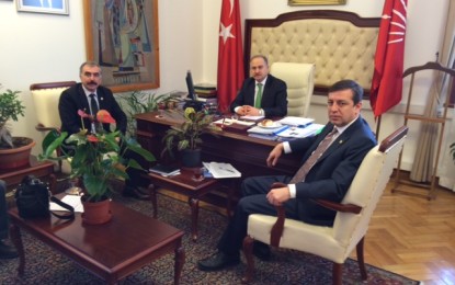 Meclis Plan ve Bütçe Komisyonu Üyeleri ile Meclis Gündemindeki Torba Yasa ile İlgili Bir Görüşme Gerçekleştirildi