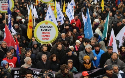 KESK, TMMOB VE DİSK, Barış İstemek İçin Hizmet Üretmedi