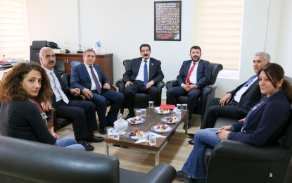 CHP’den KESK’e Ziyaret!