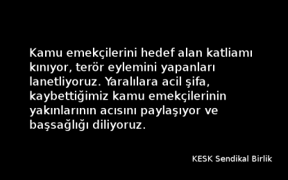 Ankara’da bir katliam daha