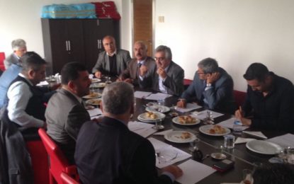 CHP Emek Büroları toplantısı yapıldı.