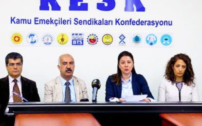 KESK 7 Şubat – 7 Mayıs Hak İhlalleri Raporunu Açıkladı