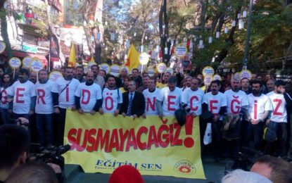 Hukuksuz İhraçlar ve Haksız Açığa Almalar Derhal Son Bulmalı, OHAL ve KHK Hukuksuzluğuna Son Verilmelidir!