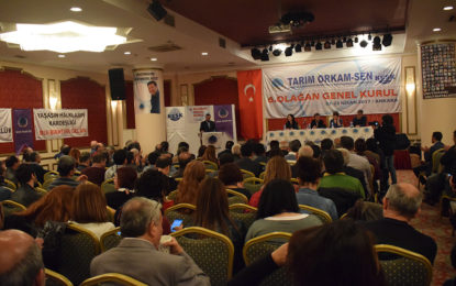 Tarım OrKam Sen Genel Kurulu yapıldı