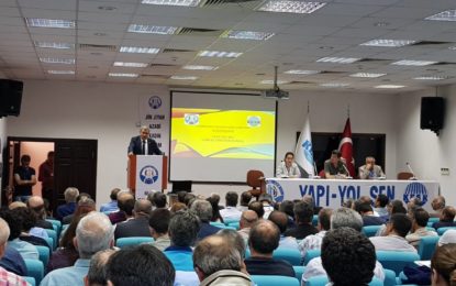 Yapı Yol Sen Genel Kurulu yapıldı